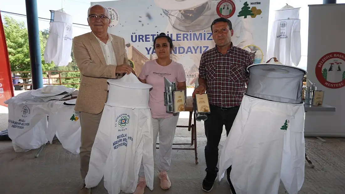 Büyükşehir’den Arıcılara Nefes Aldıran Destek