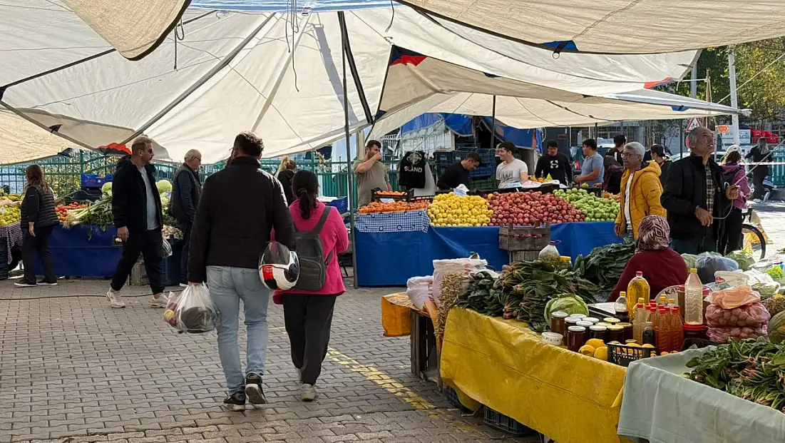 Fethiye’de Cuma Pazarı bu hafta durgun