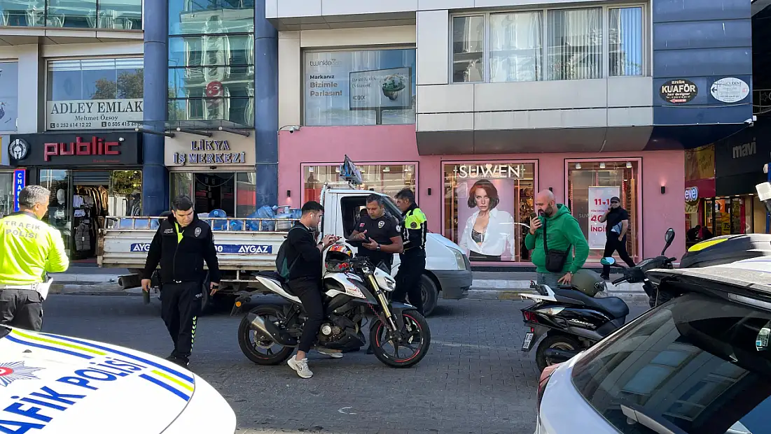 Fethiye’de trafik ekiplerinden motosiklet sürücülerine sıkı denetim