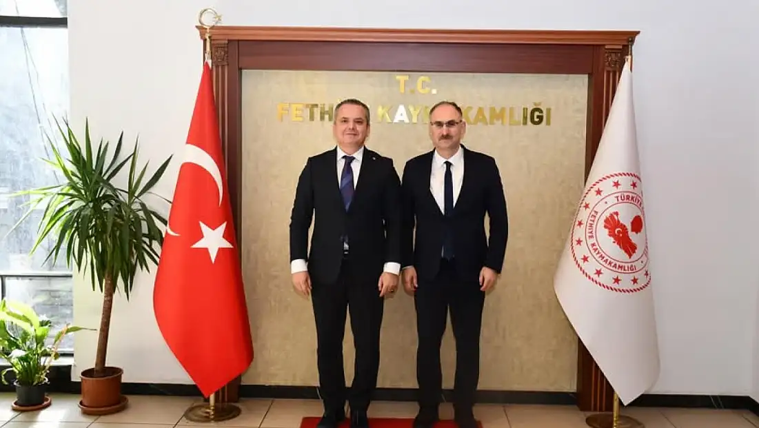 Gençlik ve Spor Bakanlığı Genel Müdürü Şahin’den Fethiye Kaymakamı Akkaya'ya ziyaret