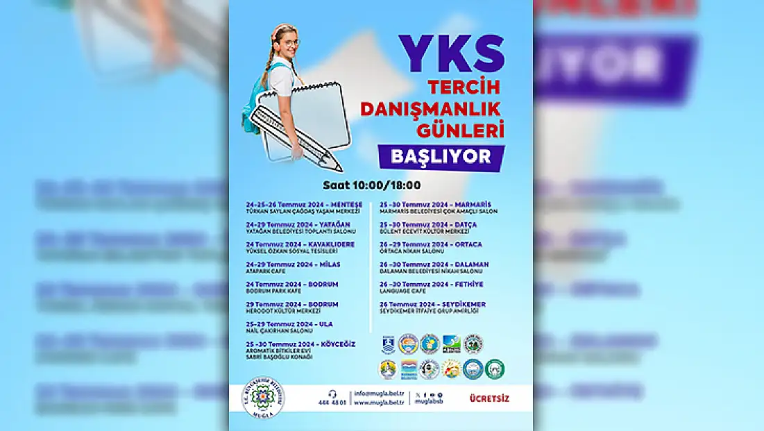 Büyükşehir Belediyesi’nden YKS Tercihleri için Öğrencilere Destek