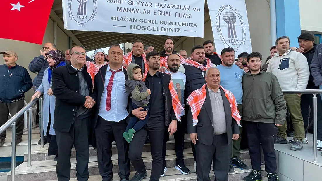 Pazarcılar Odası’nda seçim tamamlandı: Başkan Halil Ayat