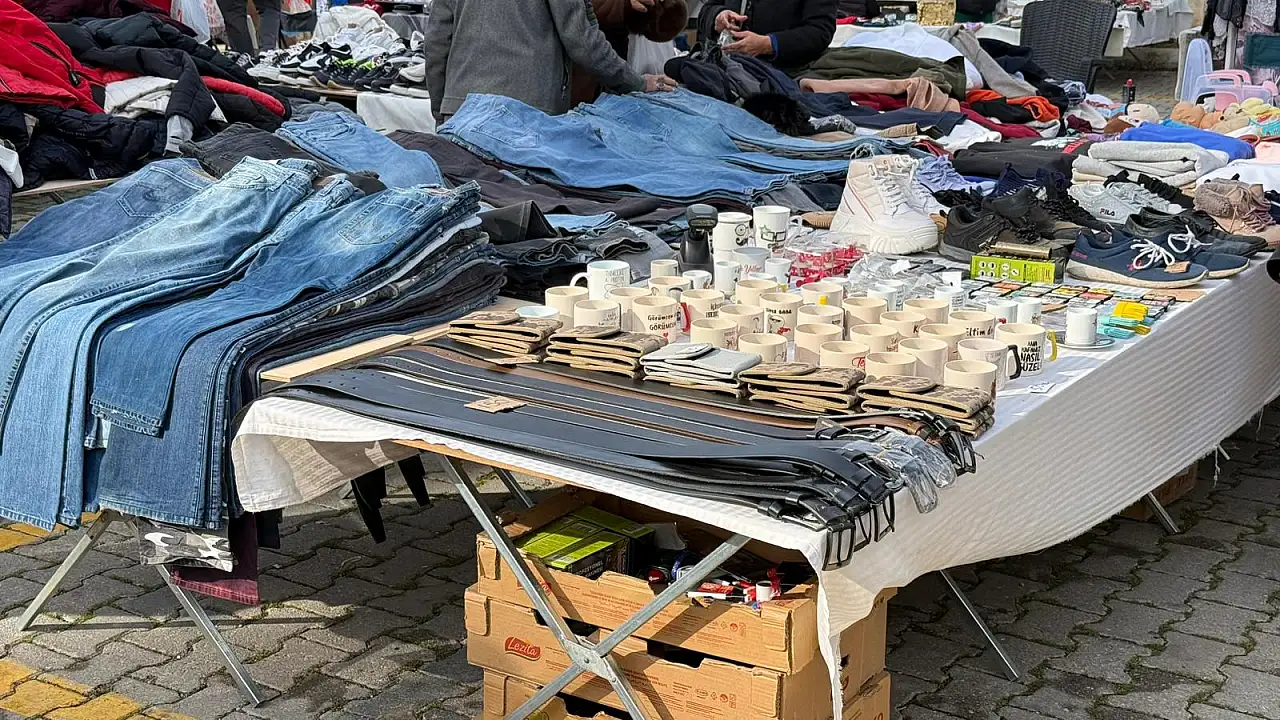 Günlükbaşıspor'a Destek İçin Kurulan İkinci El Pazarı İlgi Gördü