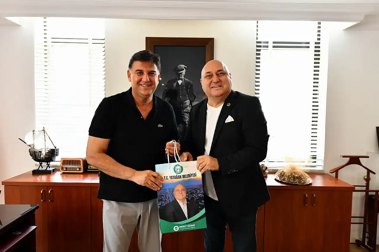 Yatağan Belediye Başkanı Günay, Başkan Karaca'yı ziyaret etti
