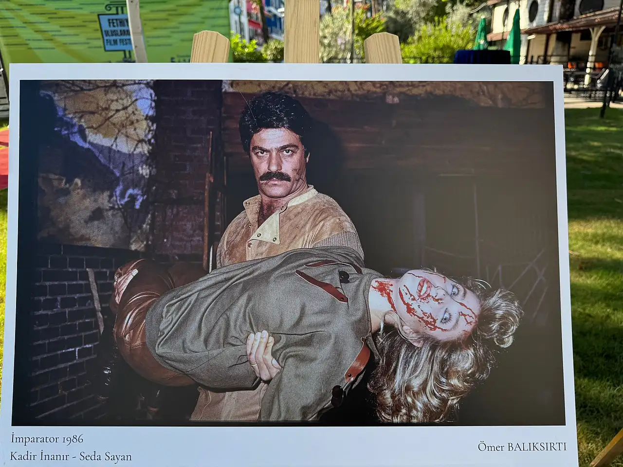 Yeşilçam'ın 40 yıllık set fotoğrafları Fethiye Uluslararası Film Festivali'nde sergilendi