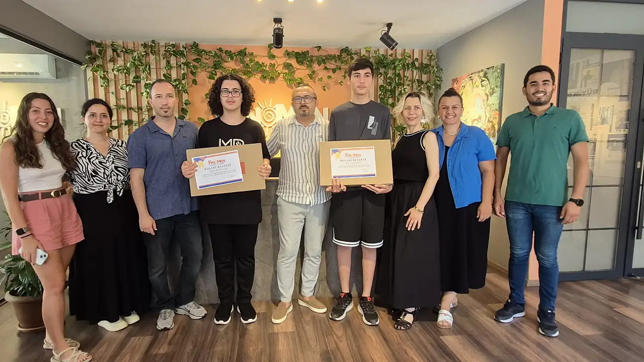 Fethiye'de LGS'de Ömer Faruk ve Berat Efe'de Gururlandıran Başarı