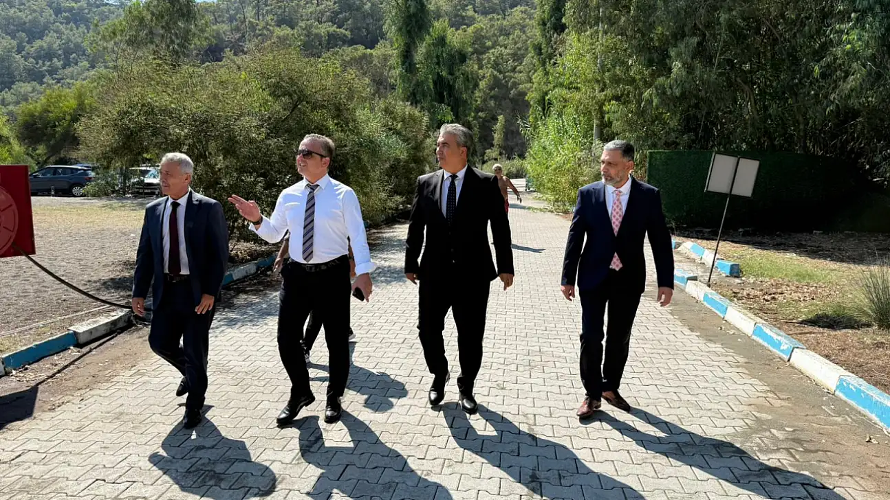 Fethiye Kaymakamı Akkaya, İnlice Halk Plajında İncelemelerde Bulundu