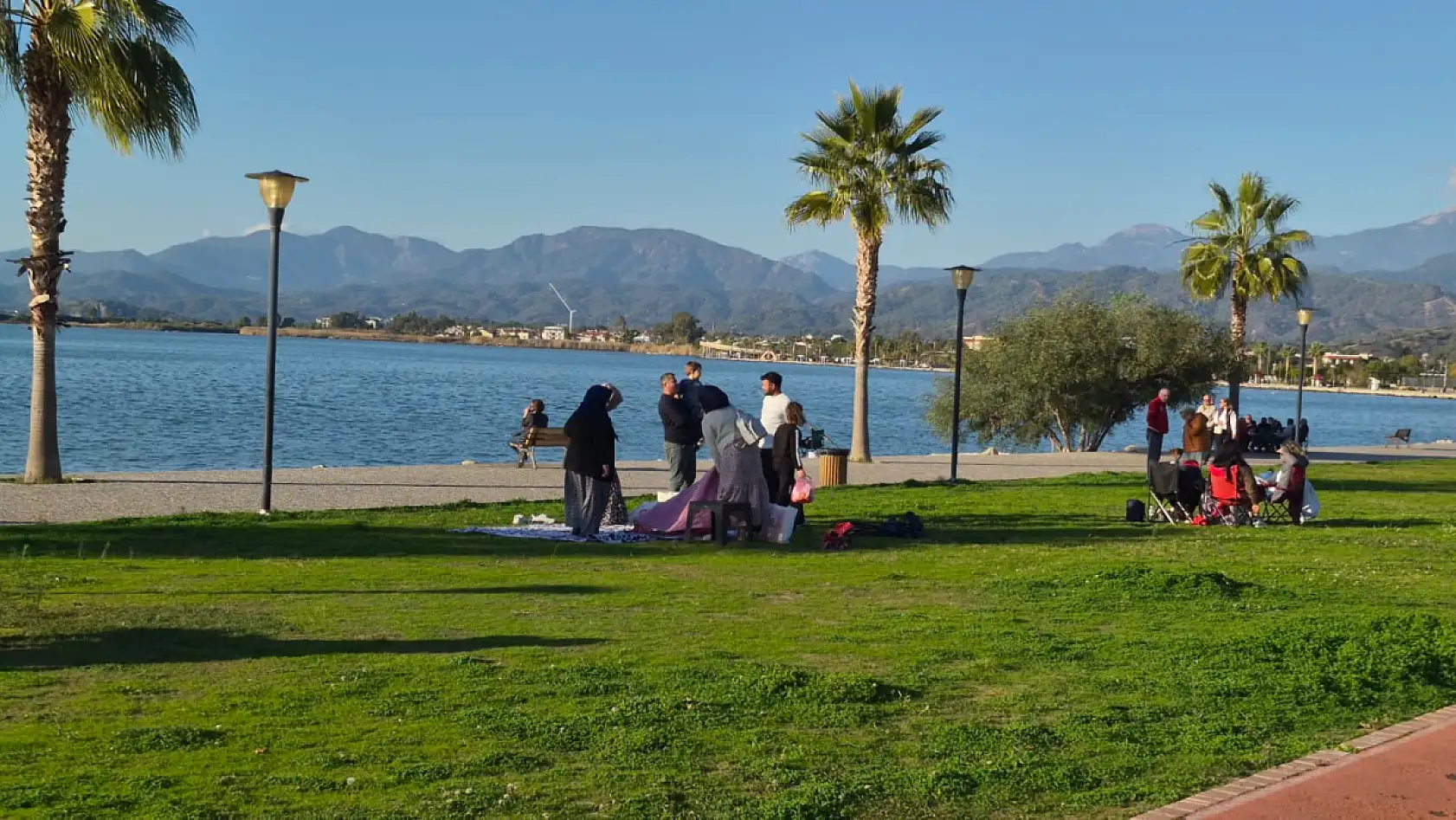 Fethiye'de Aralık ayında yazdan kalma günler