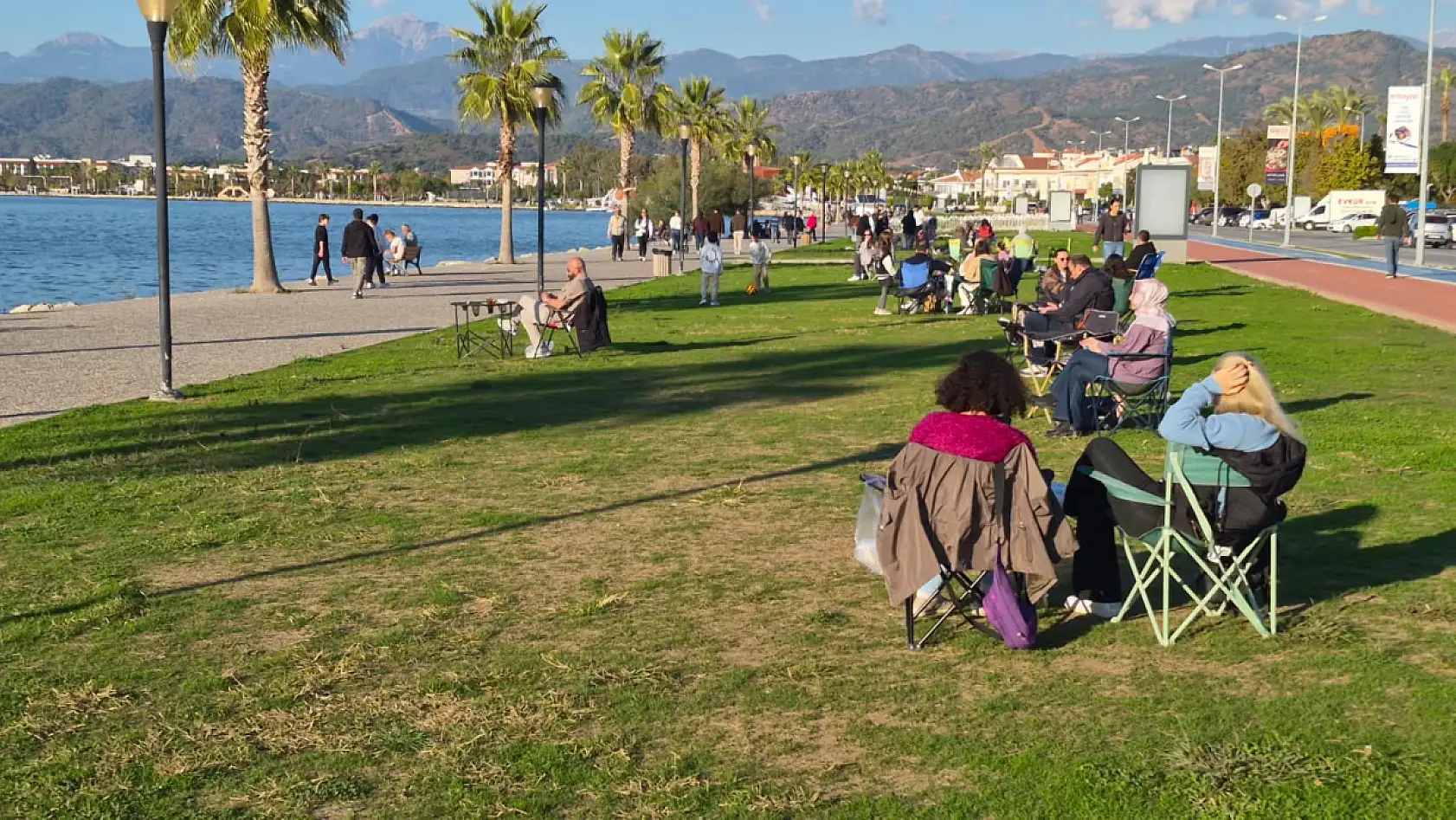 Fethiye'de Aralık ayında yazdan kalma günler