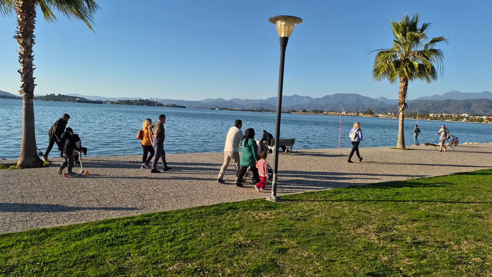 Fethiye'de Aralık ayında yazdan kalma günler
