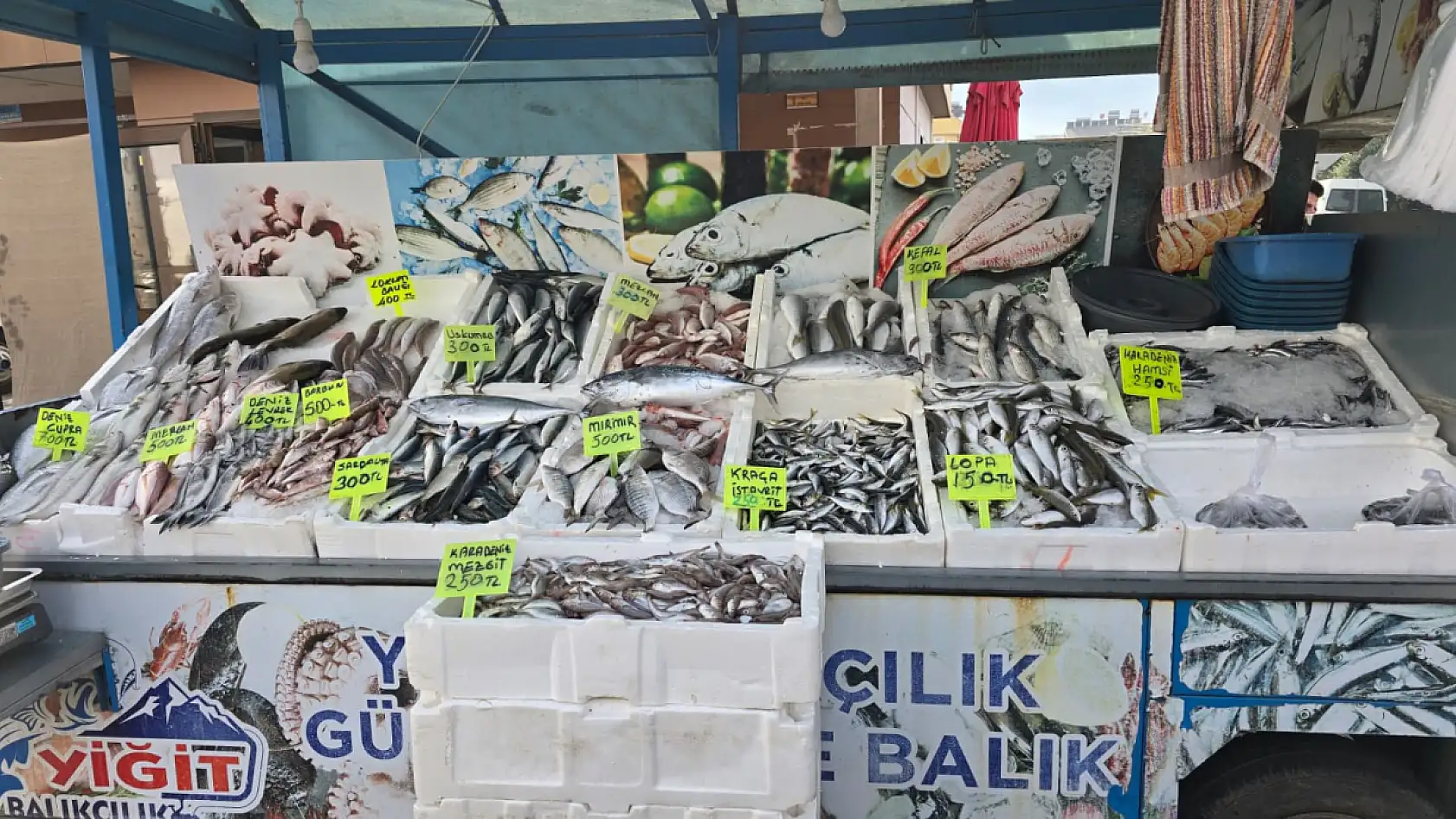 Yiğit Balıkçılık'tan pişmiş balık hizmeti