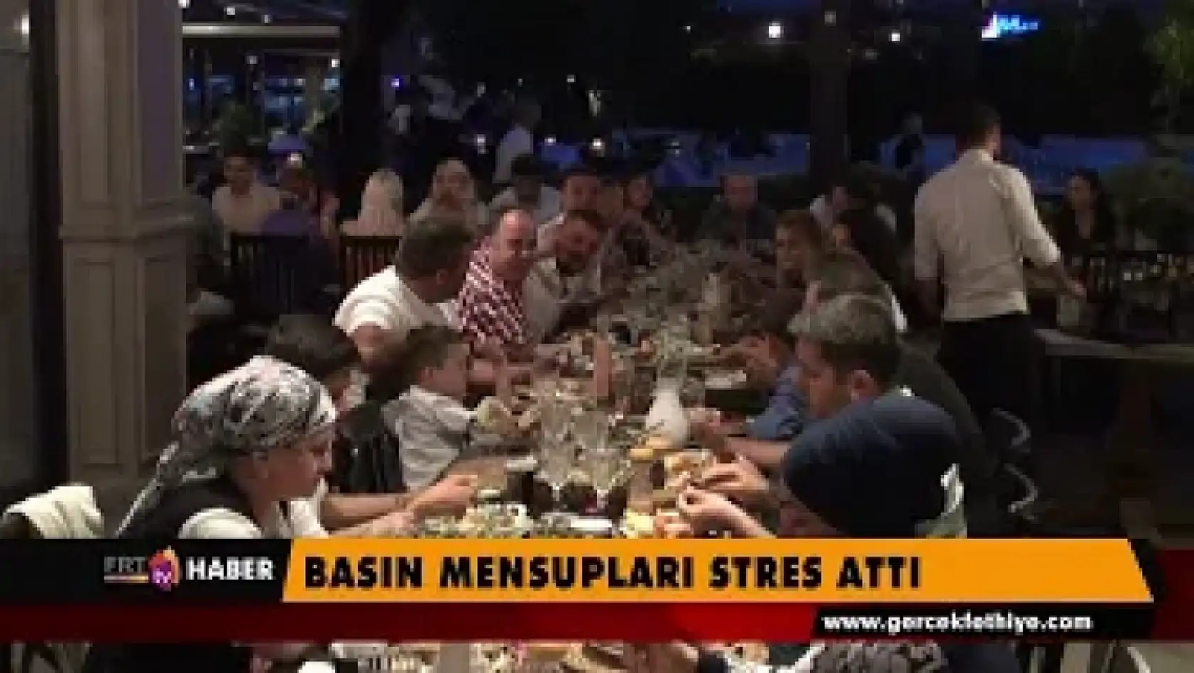 Basın Mensupları stres attı