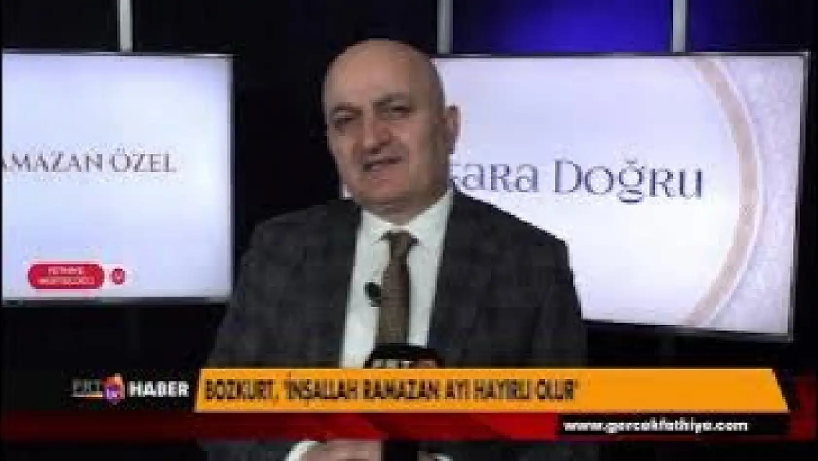 BOZKURT, 'İNŞALLAH RAMAZAN AYI HAYIRLI OLUR'