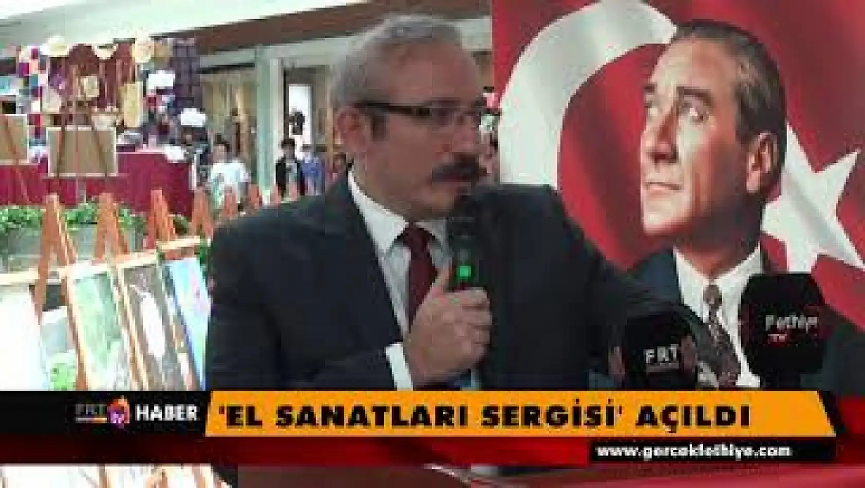 'El Sanatları Sergisi' açıldı