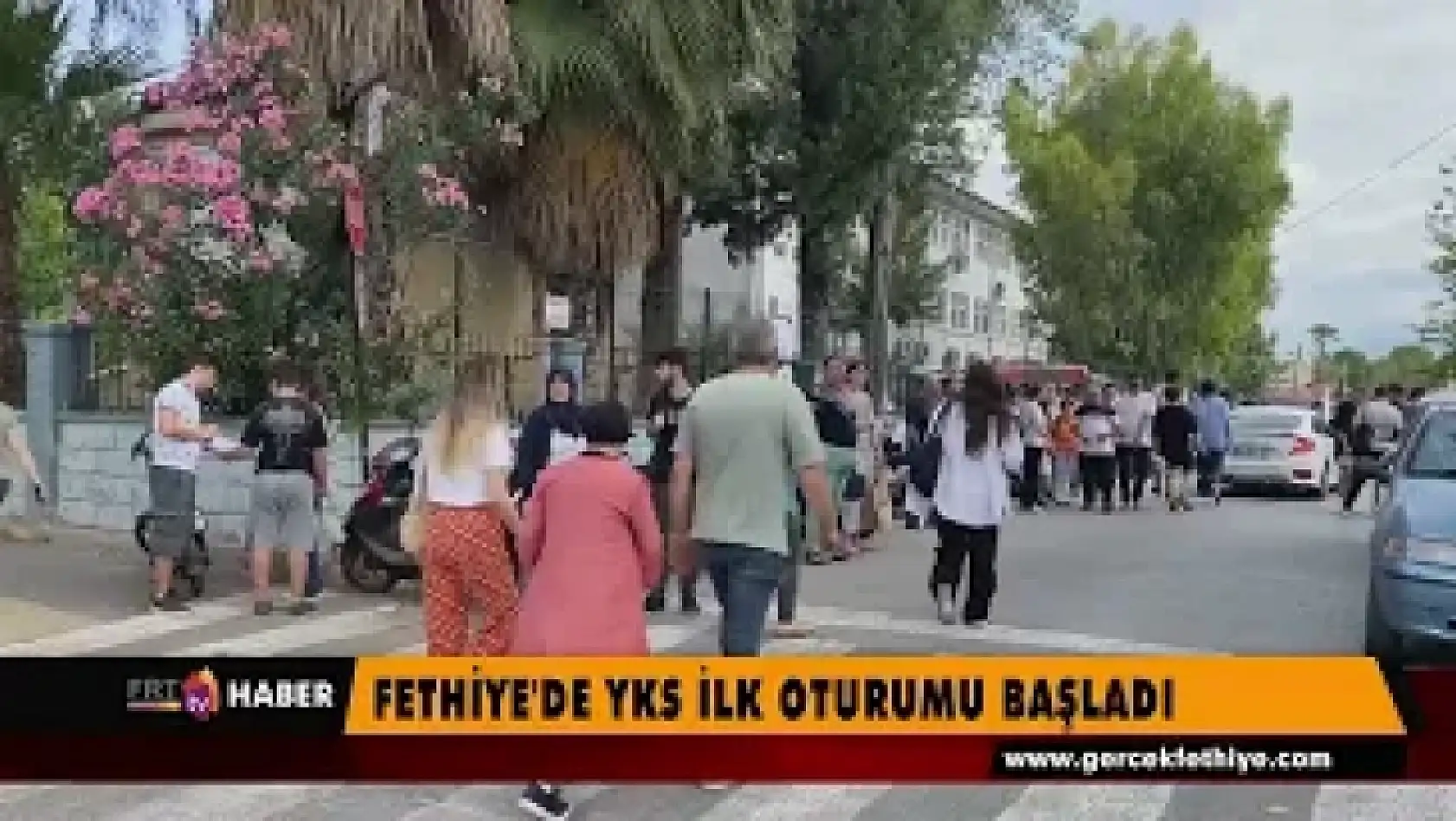 Fethiye'de YKS ilk oturumu başladı