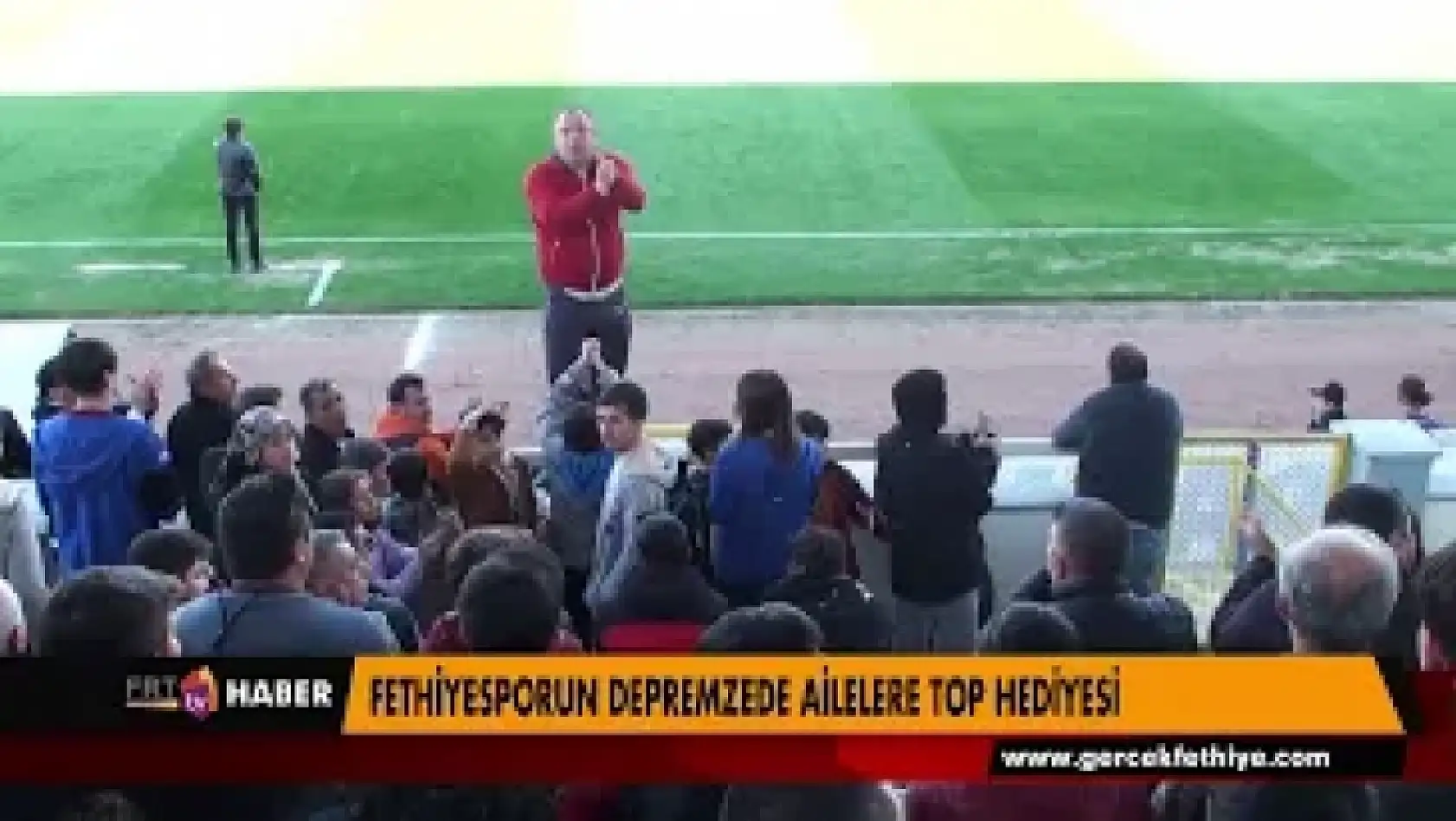 FETHİYESPORDAN DEPREMZEDE AİLELERE TOP HEDİYESİ