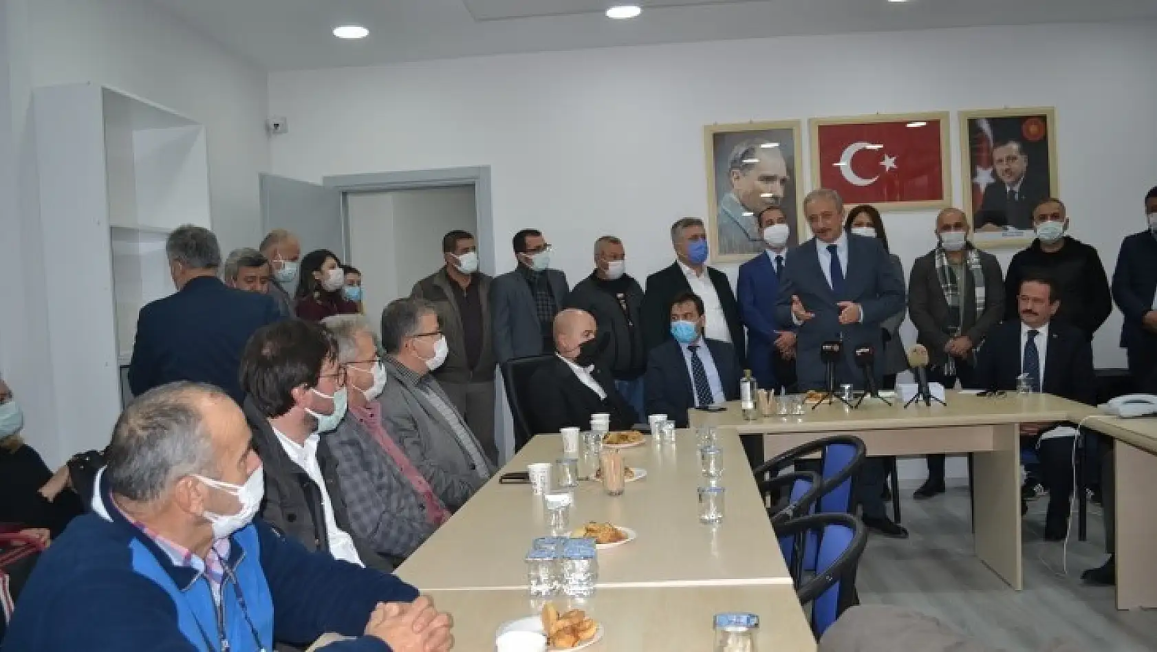 İl Başkanı Mete Delegeler İle Bir Araya Geldi