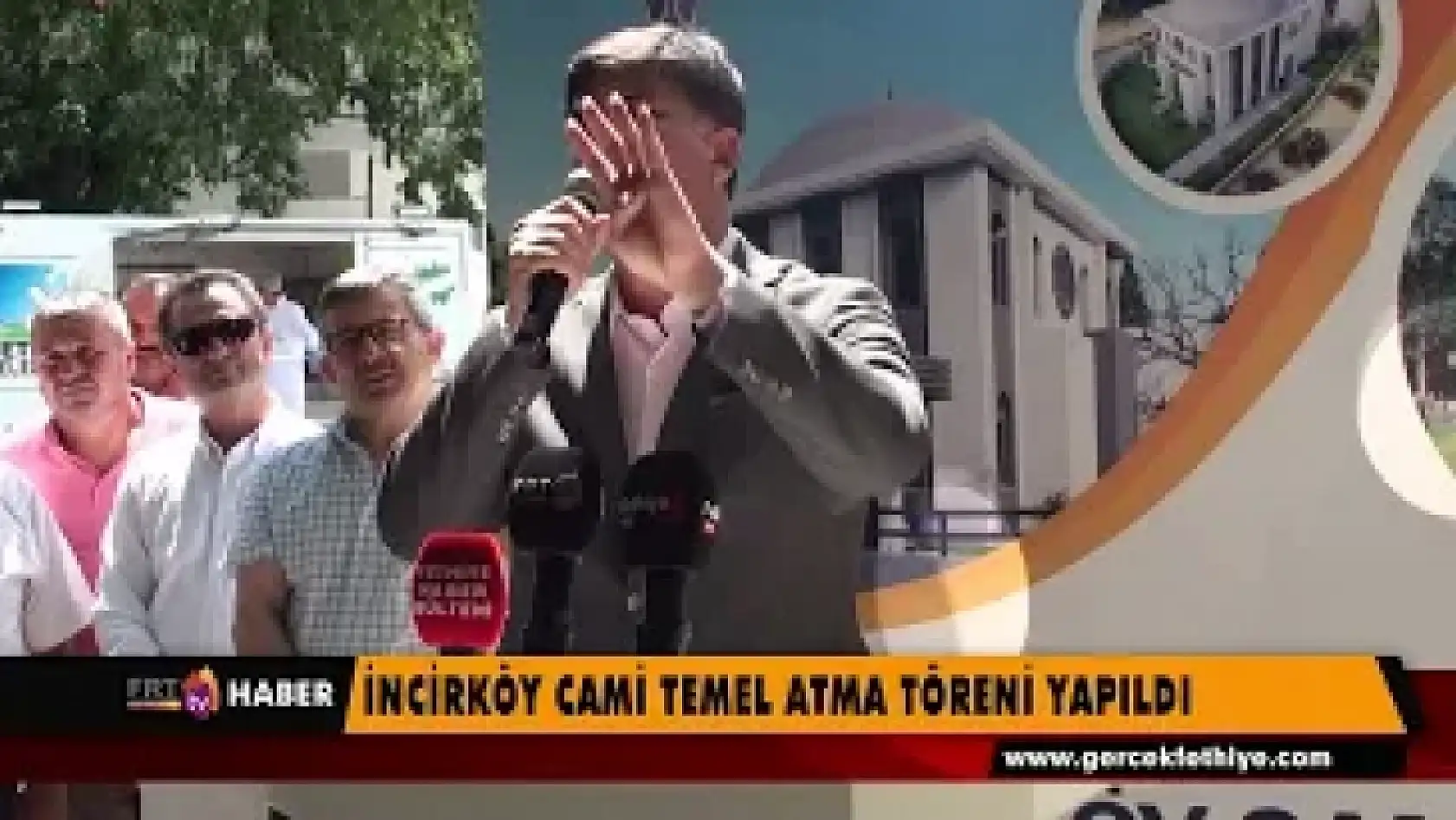 İncirköy cami temel atma töreni yapıldı