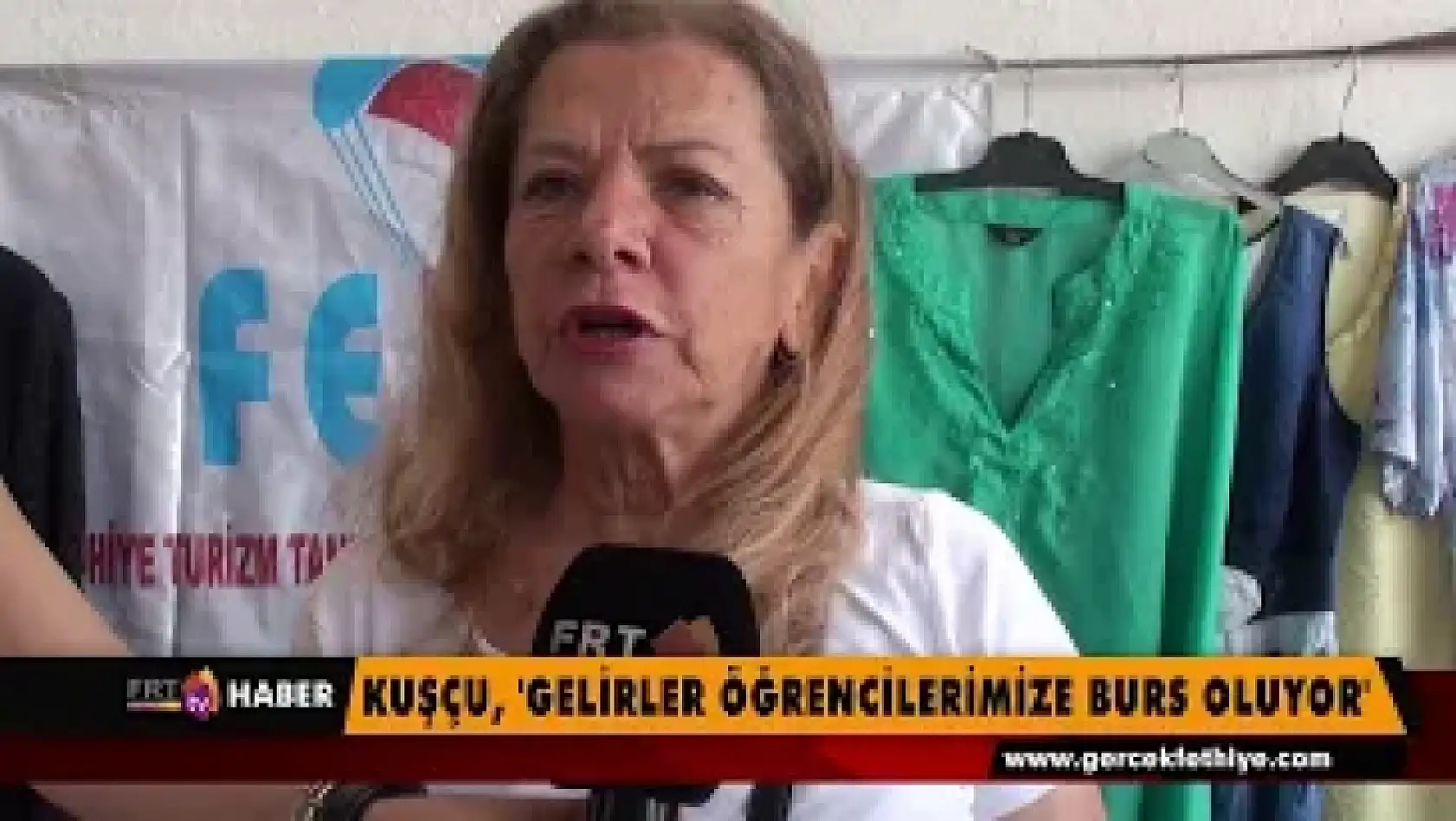 Kuşçu, 'Gelirler öğrencilerimize burs oluyor'