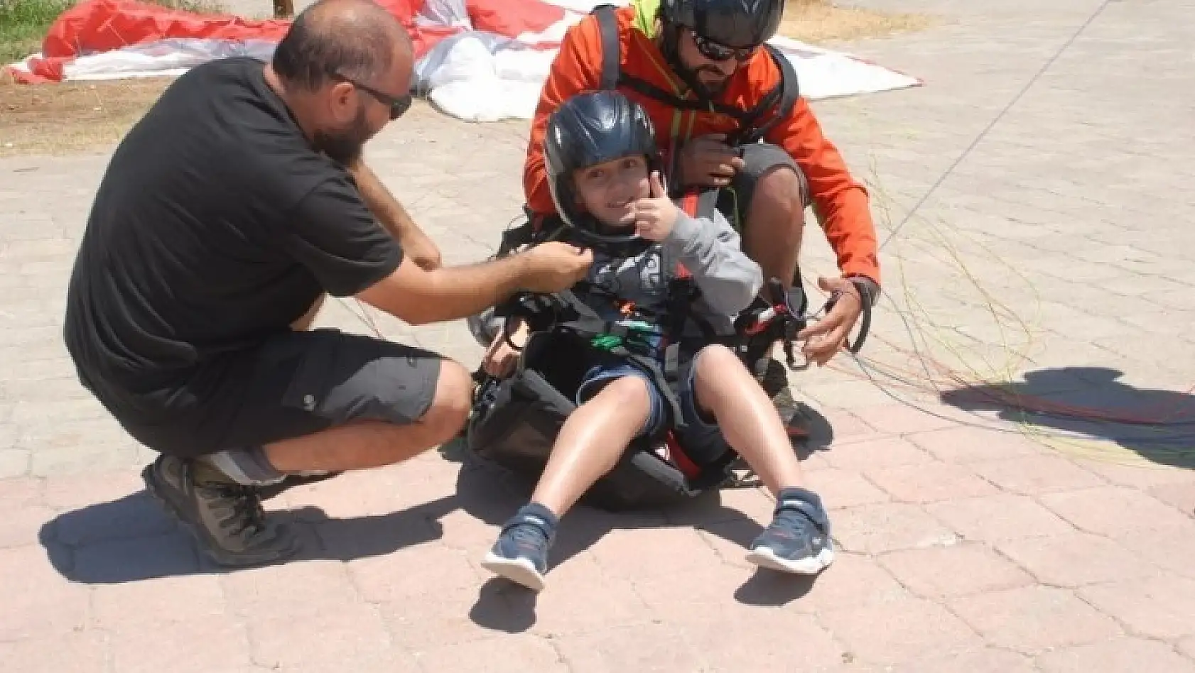 Özel öğrencilere çifte adrenalin yaşatıldı