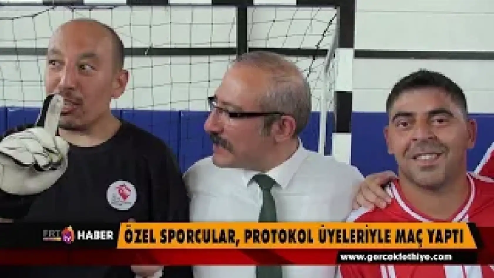 Özel Sporcular, Protokol Üyeleriyle Maç Yaptı