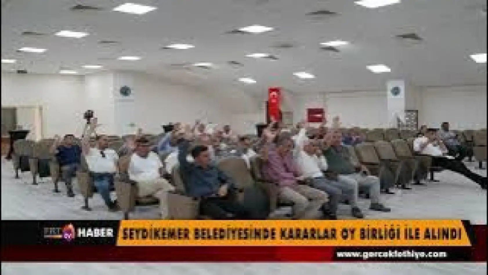 Seydikemer Belediyesinde kararlar oy birliği ile alındı