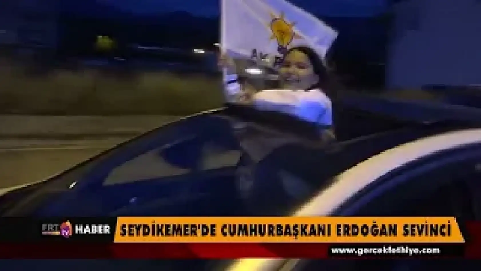 Seydikemer'de Cumhurbaşkanı Erdoğan sevinci