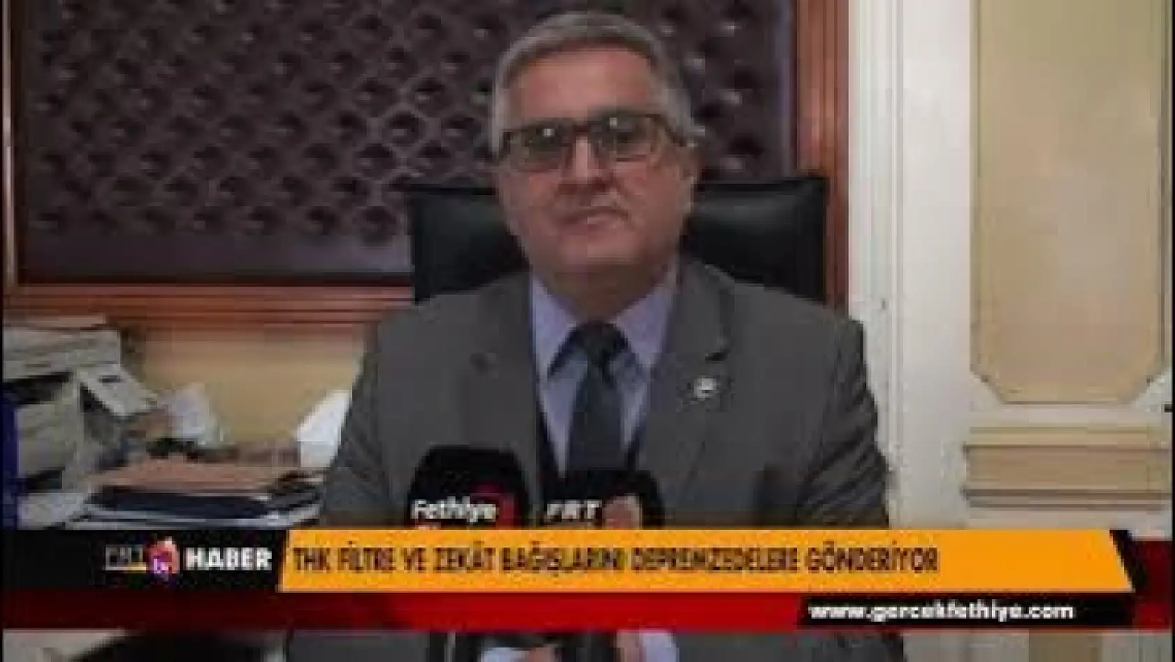 THK FİLTRE VE ZEKÂT BAĞIŞLARINI DEPREMZEDELERE GÖNDERİYOR