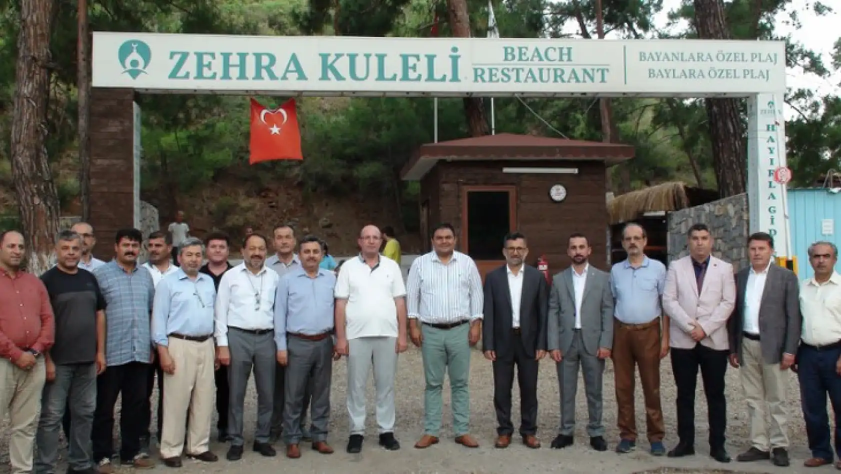 Zehra Kuleli Beach'te FEB toplantısı yapıldı