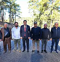 Başkan Karaca, Kayaköy'de Tamamlanan Asfalt Çalışmalarını Denetledi