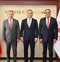 Batı Akdeniz Gümrük Bölge Müdürü Tayfur'dan Akkaya'ya ziyaret