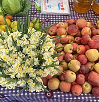 Fethiye Cuma Pazarı'nda üreticiler ürünlerini vatandaşla buluşturdu
