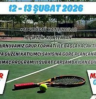 Fethiye'de Sevgililer Günü'ne özel tenis turnuvası başlıyor