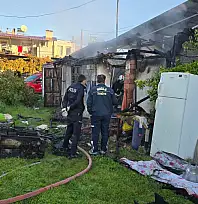 Fethiye'de tek katlı evde yangın: 92 yaşındaki kadın ağır yaralandı