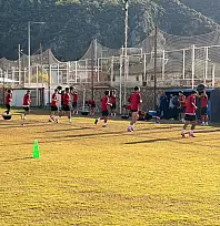 Fethiyespor'da Sait Karafırtınalar ile ilk antrenman