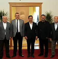 Muğla Odaları ve Borsa Başkanlarından Başkan Aras'a Ziyaret