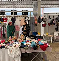 Patlangıç'ta ikinci el pazarı sakin başladı