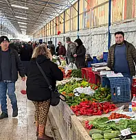 Üretici pazarında soğuk hava ve ekonomi etkisi