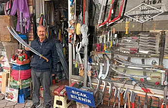 45 yıllık bıçak ustası çırak bulamamaktan dertli