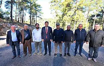 Başkan Karaca, Kayaköy'de Tamamlanan Asfalt Çalışmalarını Denetledi