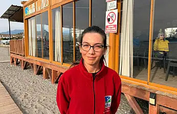 Çalış Halk Plajı kış sezonunda da vatandaşın uğrak noktası oldu