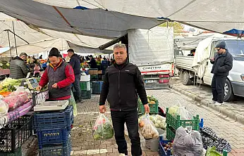 Çalış Pazar Pazarı'nda Fiyatlar Sabit