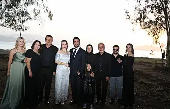 Fethiye'de genç avukatlar Büşra ile Ceyhun evlilik yolunda ilk adımı attı