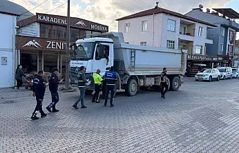 Fethiye'de hafriyat kamyonlarına sıkı denetim
