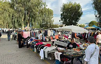 Fethiye'de ikinci el pazarında satışlar Günlükbaşıspor yararına