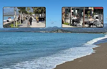 Fethiye'de yağışların ardından güneş yüzünü gösterdi