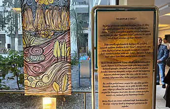 'Kuantum Etkiler' sergisi Fethiye'de sanatseverlerle buluştu