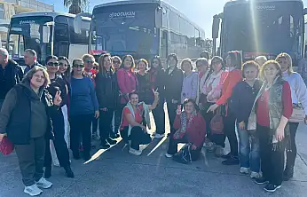 Özgür Özel'in Milas mitingine Fethiye'den yoğun katılım