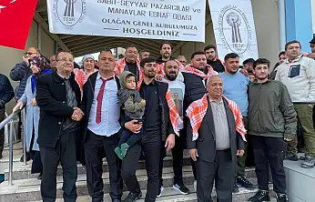 Pazarcılar Odası'nda seçim tamamlandı: Başkan Halil Ayat