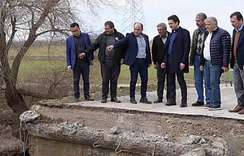 Seydikemer'de sel hasarı: Seki Çayı üzerindeki köprüde inceleme yapıldı